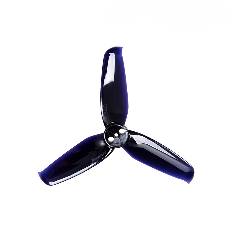 24 زوجًا (24CW + 24CCW) Gemfan Flash 2540 2.5x4 3-Blade PC Propeller مع فتحة تركيب 1.5 مم لـ 1105 1106 Motor RC Racing Drone