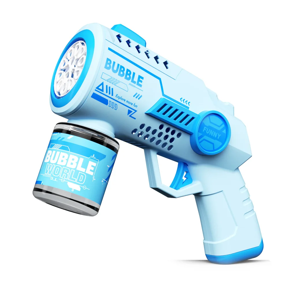 Novo astronauta automa máquina de bolhas para crianças arma bolha lançador foguete soprador bolha para crianças fabricante bolha sabão brinquedos verão