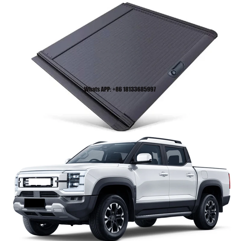 

4x4 Car Accessories Retractable Aluminum Roller Shutter Roll up Tonneau Cover for TBYD Shark 6