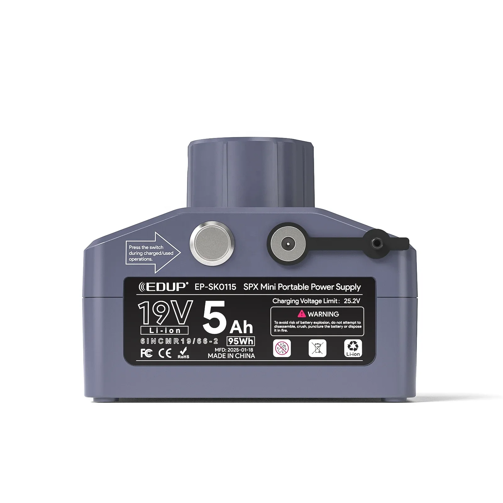 EDUP Patented Starlink Mini Por Fuente de alimentación SK0115 95W SPX Mini Por Power Bank Batería con largo tiempo de trabajo S2