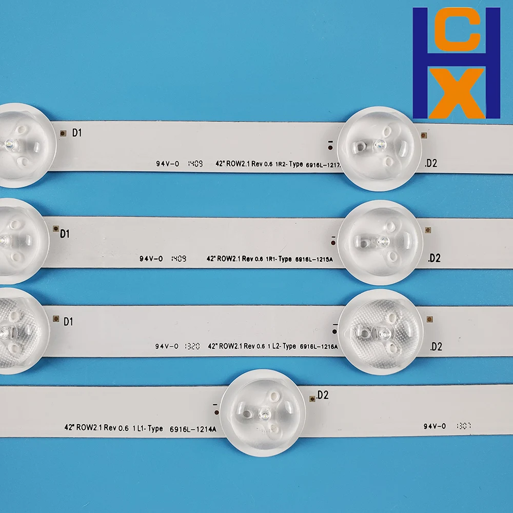 12set=120pcs 5LED 3V LED Light Bar For 42