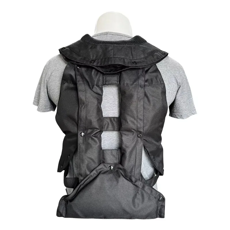 Equestrian Armor Inflatable Safety Suit Insert Buckle Shock Absorption Anti-collision Breathable Motorcycle Riding Airbag Vest