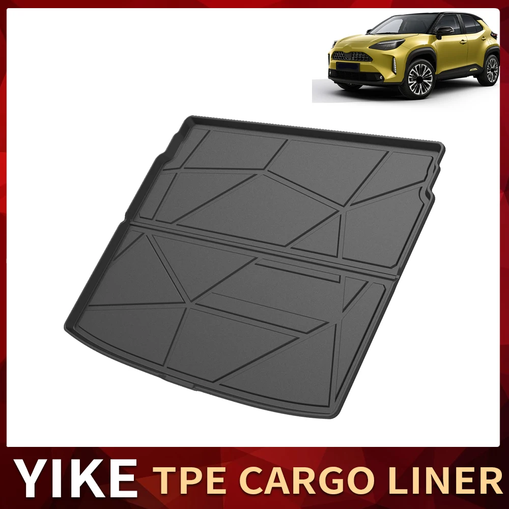 For Toyota YARIS CROSS 2020-2023 Cargo Liner All-Weather TPE Non-slip Trunk Mats Waterproof Boot Tray Trunk Carpet