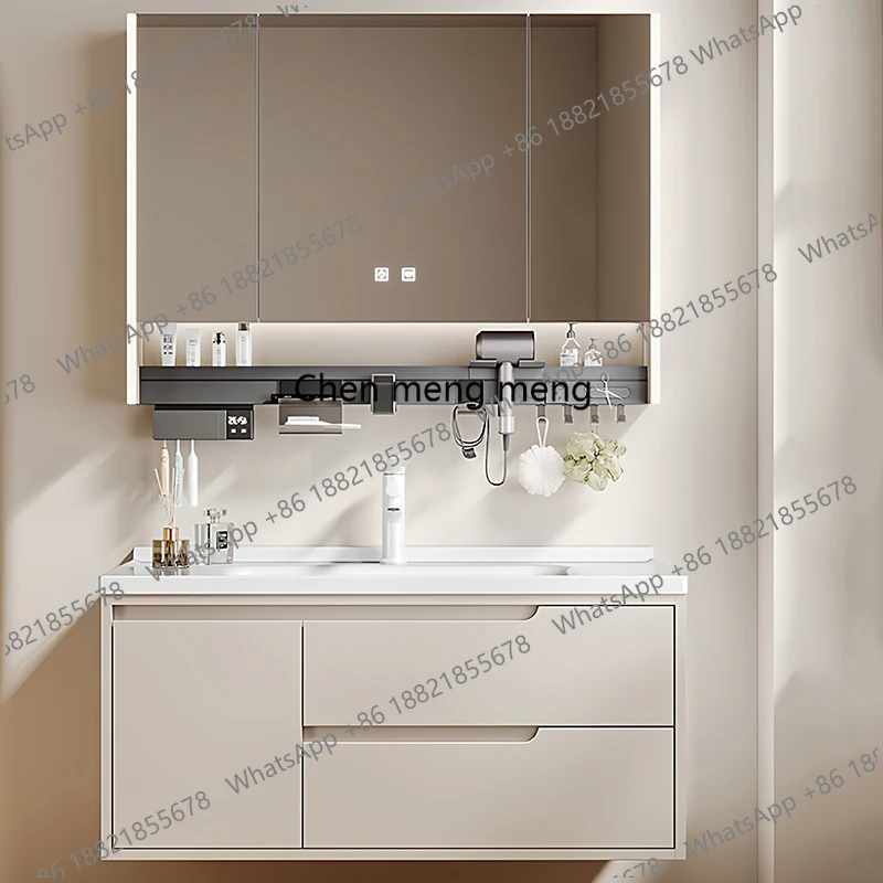 Interior Fashion Bathroom Cabinet Organizer Storage Disinfecting Partitions Safe Cupboard Sink Colchones Space Saving Furniture