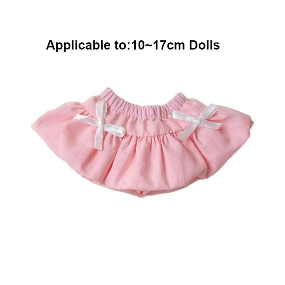 Abito da principessa per bambola in cotone alla moda Abiti carini e dolci con boccioli floreali Accessori per gonne con fiocco Stile Accademia per bambola da 10 ~ 17 cm