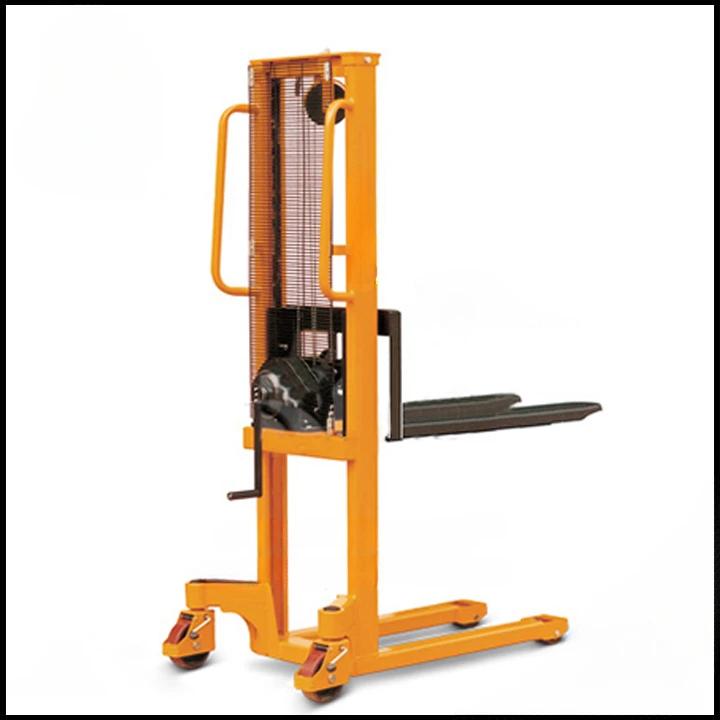 80/150kg Mini Hand Shake Cranking Lifting Manual stacker