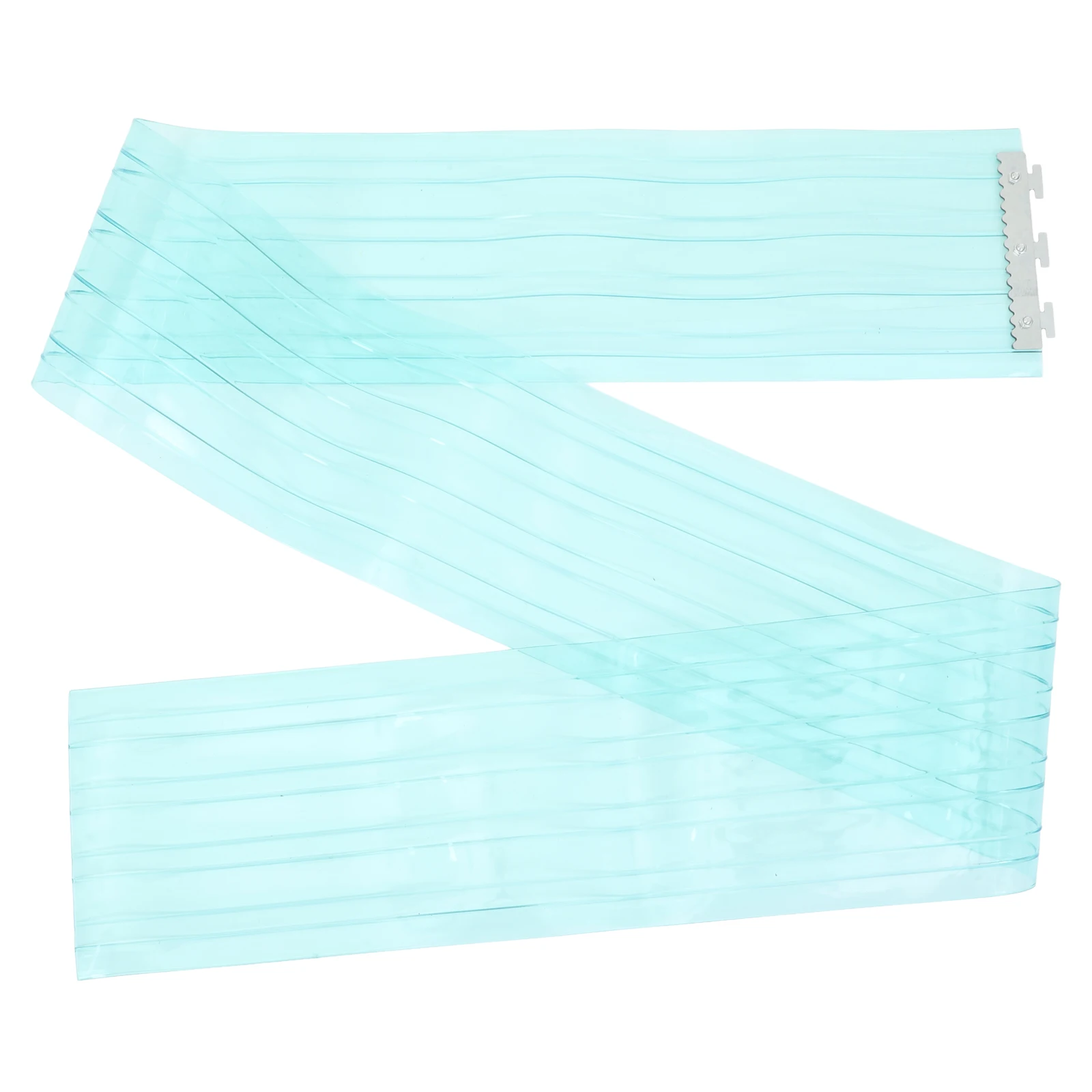 

Transparent PVC Door Curtain Soft Plastic Strip for Home Shop Bath Tub Shower Living Room Freezer Dog Flap Easy Install Sturdy