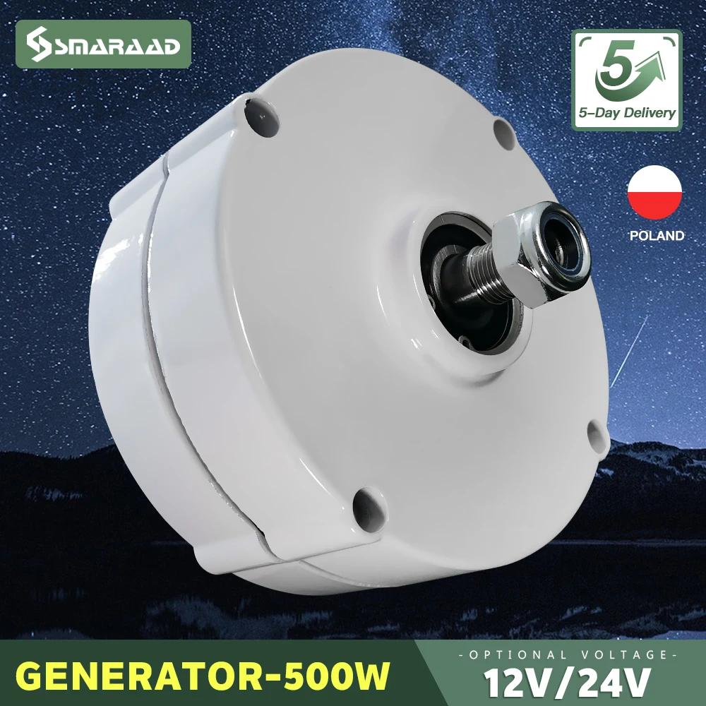 pmg gerador de turbina eolica 500w 12v 24v 750 rpm ac dc power turbina de agua dinamo magnetico alternador hidro moinho de energia livre 01