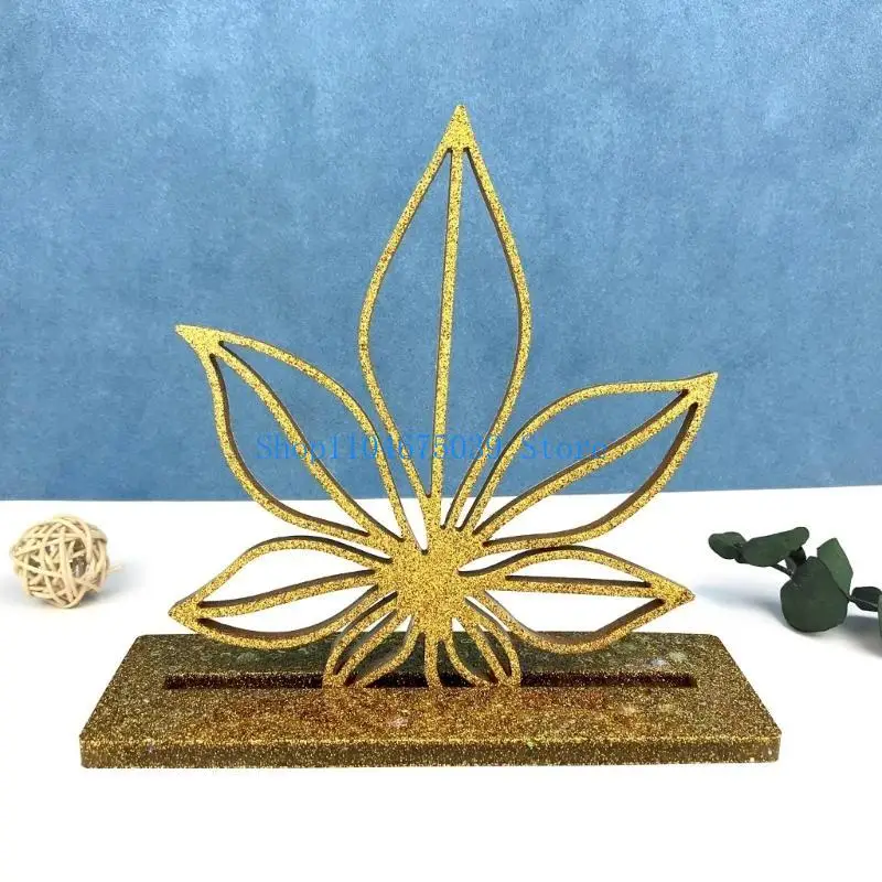 

5asd большие подставки для листьев, смоляные формы, формы для кленовых листьев, формы для эпоксидной смолы для ломтиков агата,