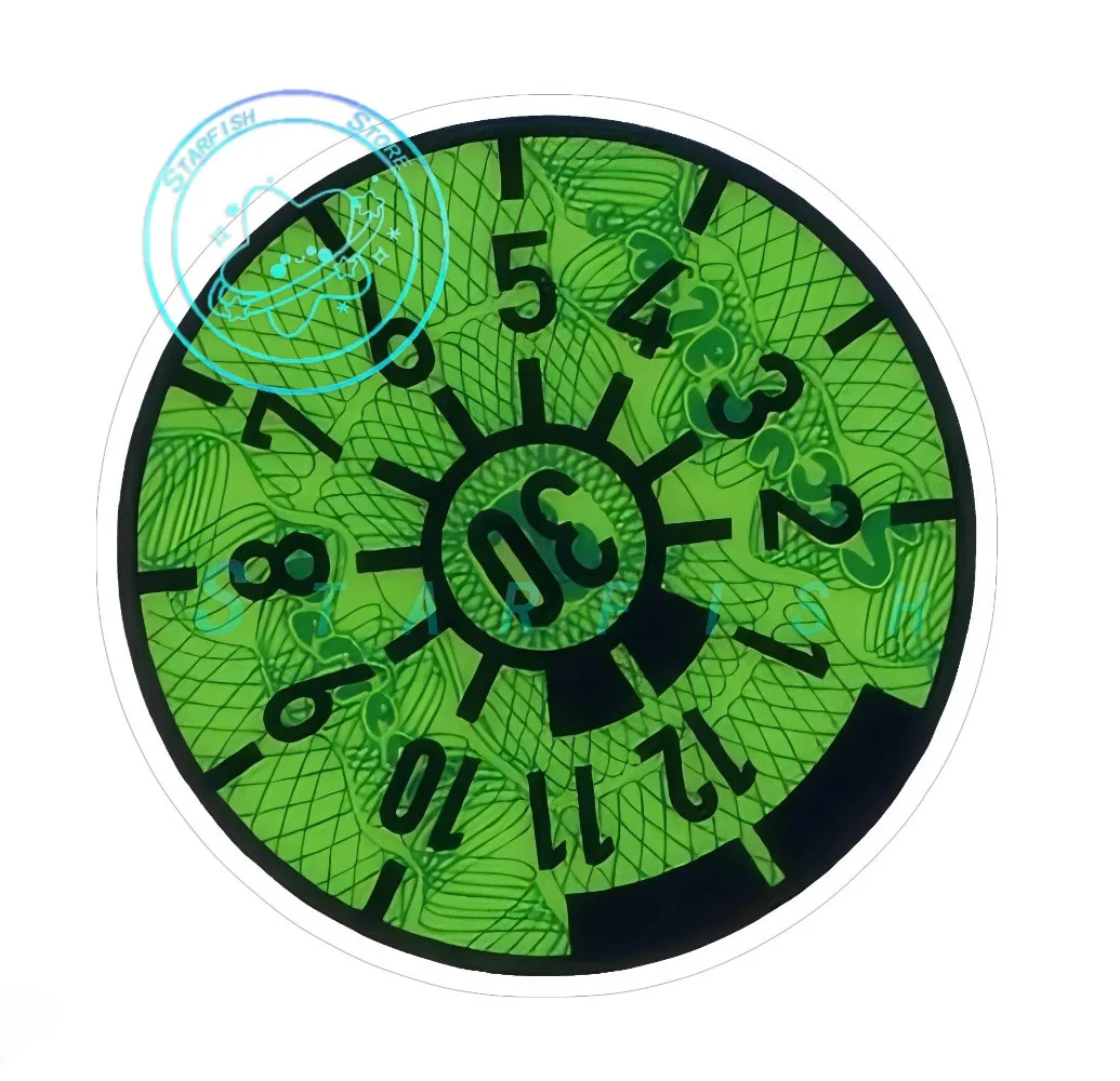 

Adhesive Mark - Skin Inspection Number Mark PVC Material Waterproof Sunscreen Spray Coating Process