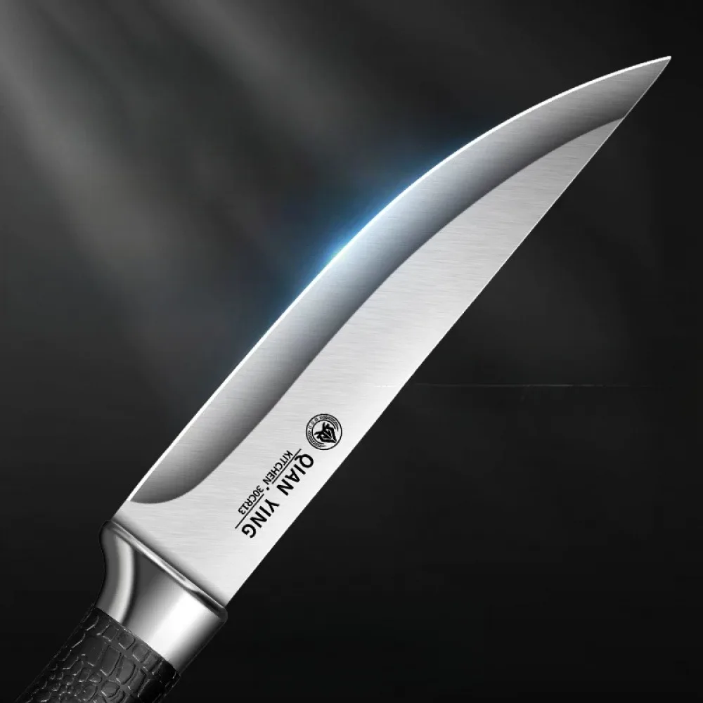 High Quality Stainless Steel Chefs Knife Boning Knife with Knife Set Kitchen Knife for Bone Removal and Meat Cutting Knife