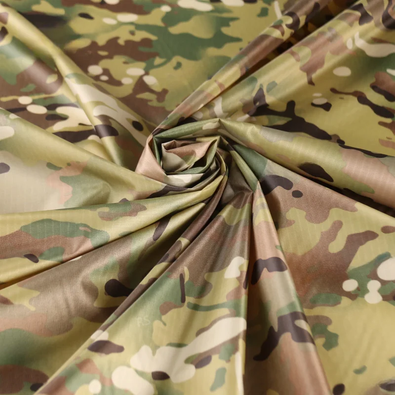 

MC Camouflage Fabric 210T Polyester Gingham TMC Camouflage Camouflage Sewing DIY Hunting Accessories Nylon Waterproof PU