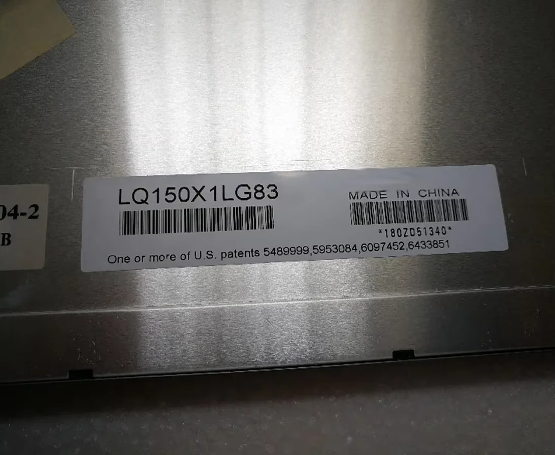 Painel de exibição de tela LCD LQ150X1LG83 de 15 polegadas