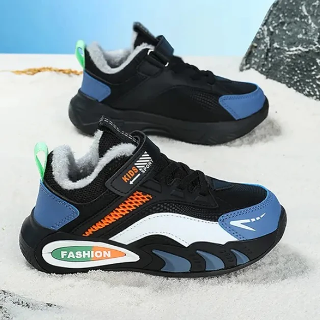 

Новые детские кроссовки в китайском стиле, спортивная и беговая обувь для мальчиков на зиму 2026 года