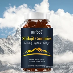 Pure Himalayan Shilajit, 60 gummies, natural fulvic acid