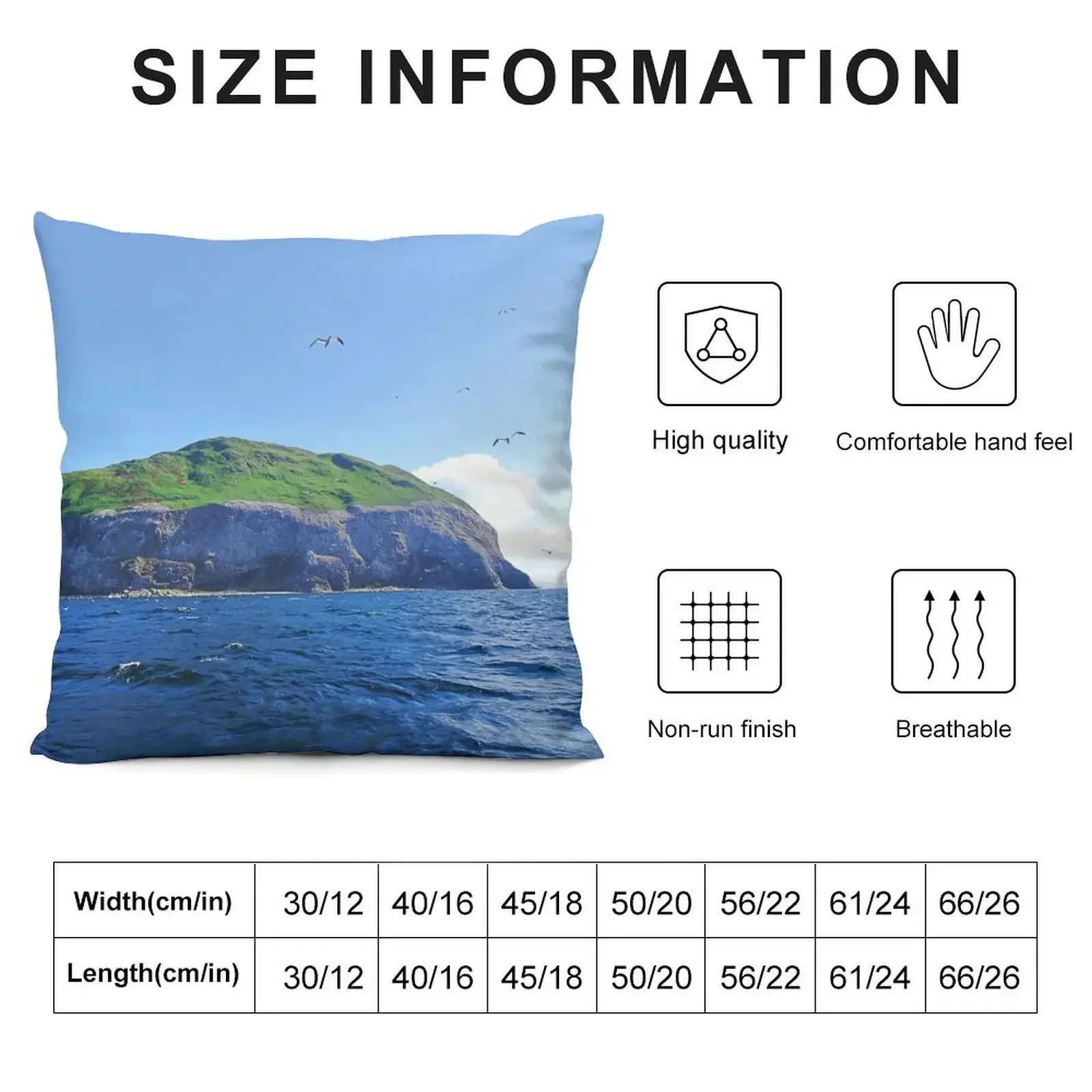 Ailsa Craig West Coast. Firth of Clyde, Scotland. Throw Pillow Throw Pillow Covers Decorative Cushion Cover pillow