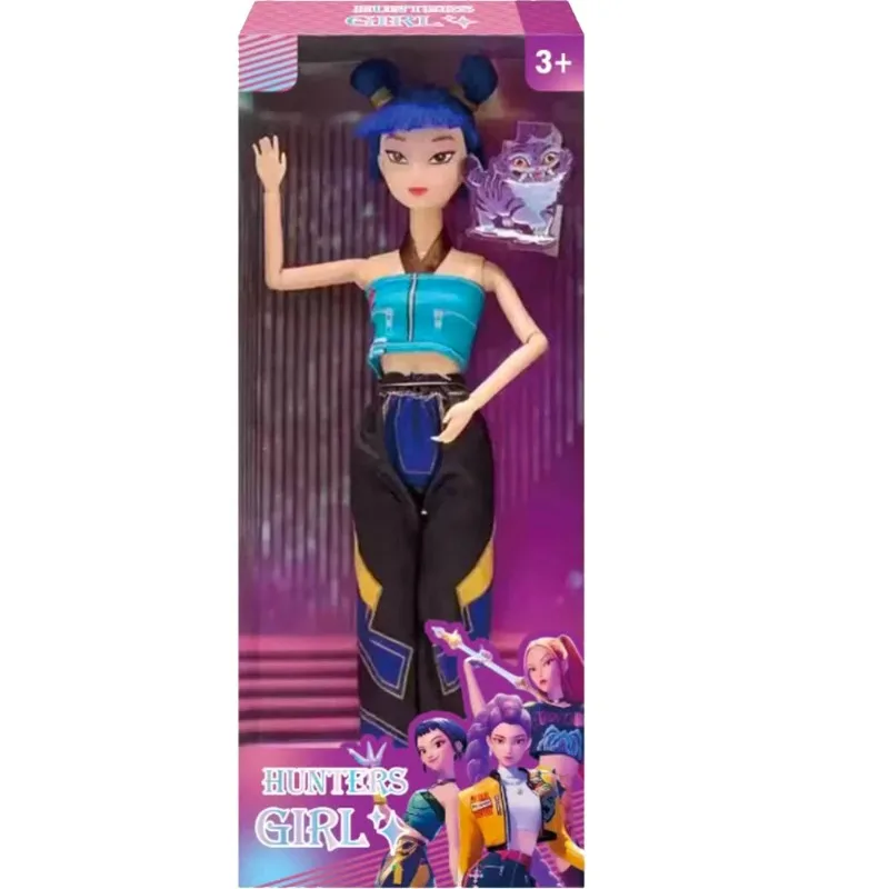 ตุ๊กตาไวนิลอนิเมะ KPop Demon Hunters ปี 2025 ตัวละครรูมิ มิรา โซอิ ของเล่นไวนิล หน้ากากฟิกเกอร์ ของขวัญวันเกิด ของขวัญแฟนคลับ