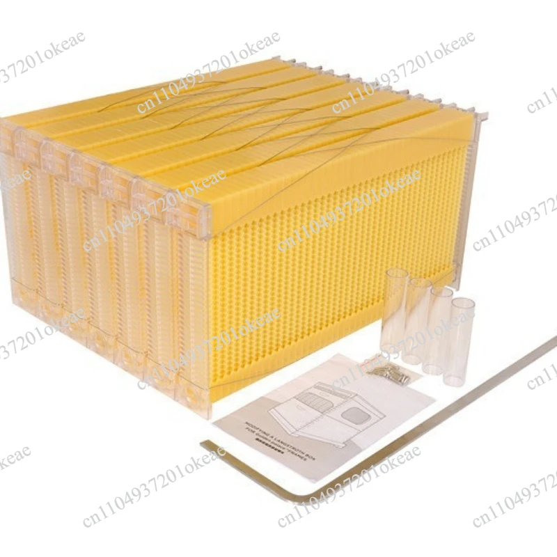 Self Flowing Hive Frames Automatic Extraction Boxes Honey Spleen Plastic  Honey Hive Frames Beehives