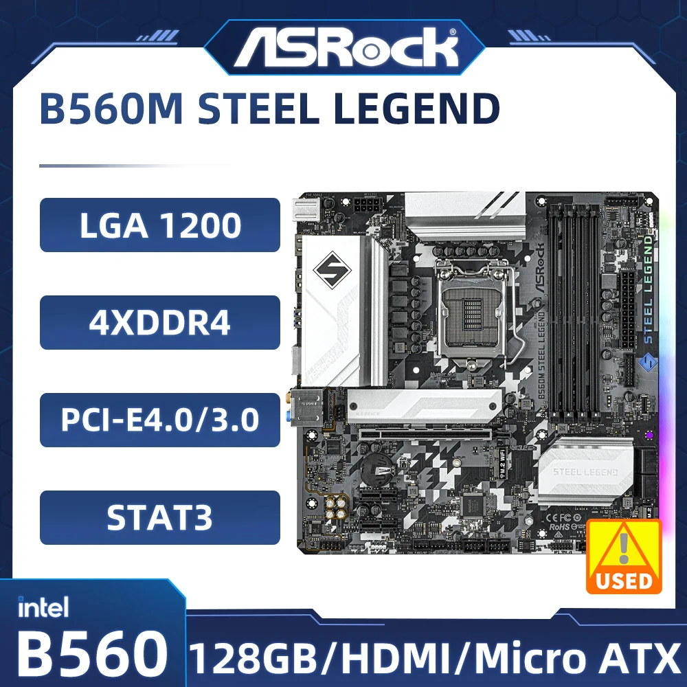 Asrock B560M Steel … - image