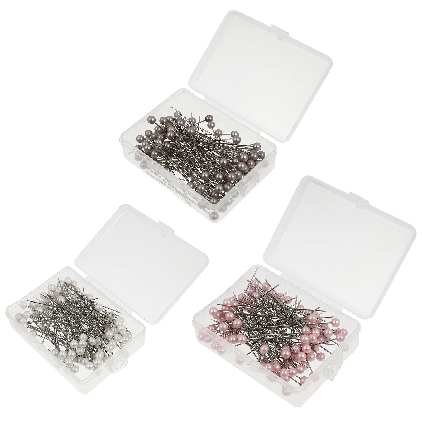

Pearl Head Pins Embroidery Straight Locating Tools Sewing Supplies DIY Craft Projects Premium Quality Rust Resistant