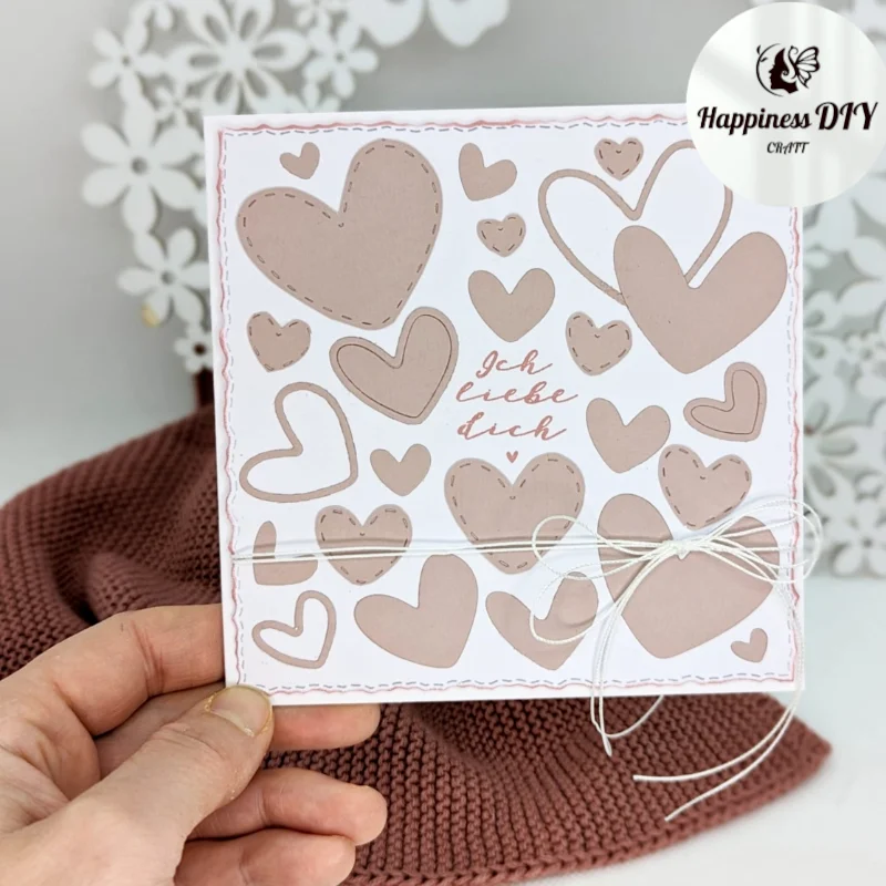 Valentine's Day and Easter Collection Metal Cutting Dies Scrapbooking Card Making Paper Craft Album Decorative Embossing Cut Die