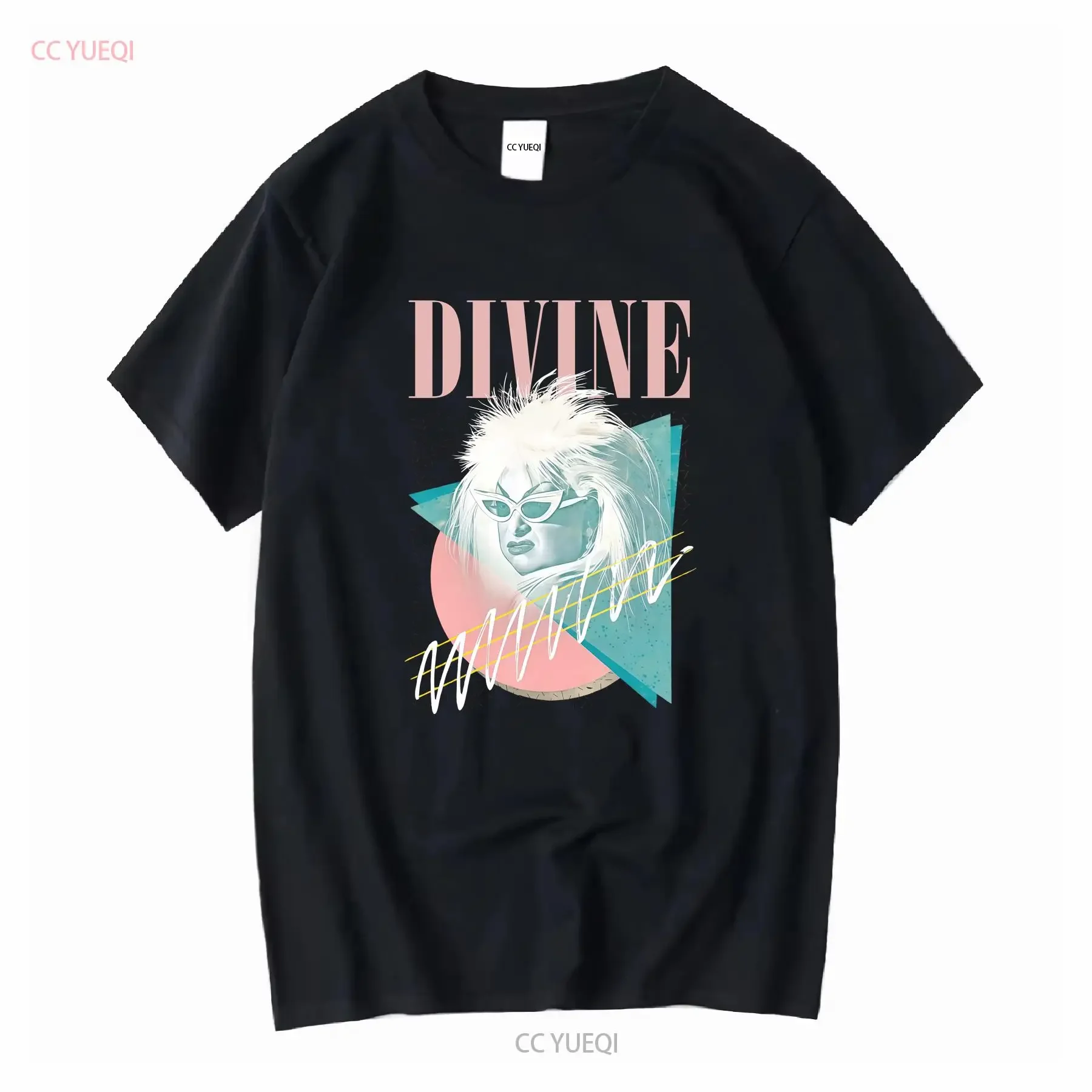 Retro Divine T Shirt Drag Queen Queer Pride Holiday Birthday Music s long or short sleeves vintage Washed Comfortable Stylish