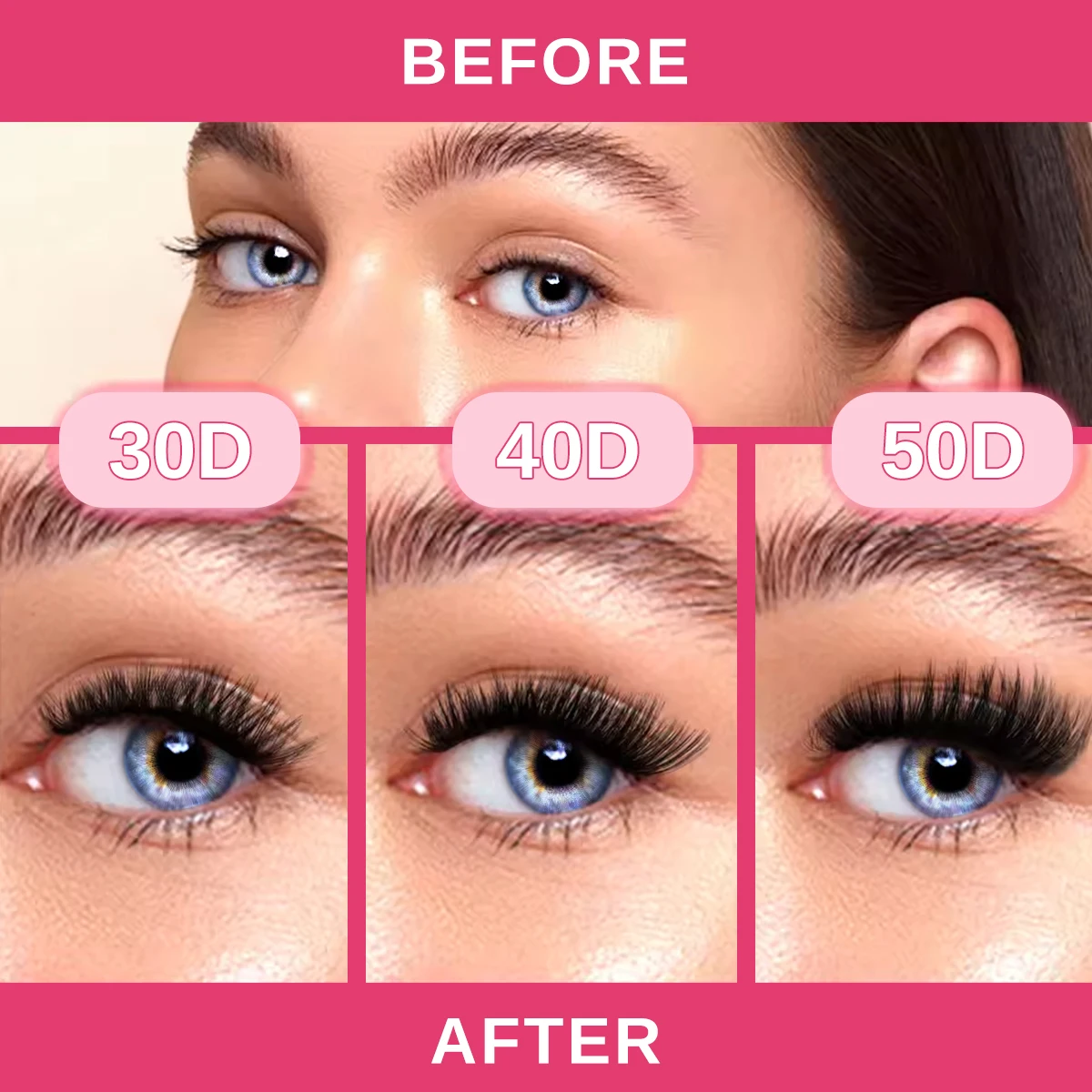 ARTSTAR 80 Bundels Wimpers Clusters Extensions 30D 40D 50D Lash Clusters 8-16mm Individuele Cluster Makeup Tools Cilia