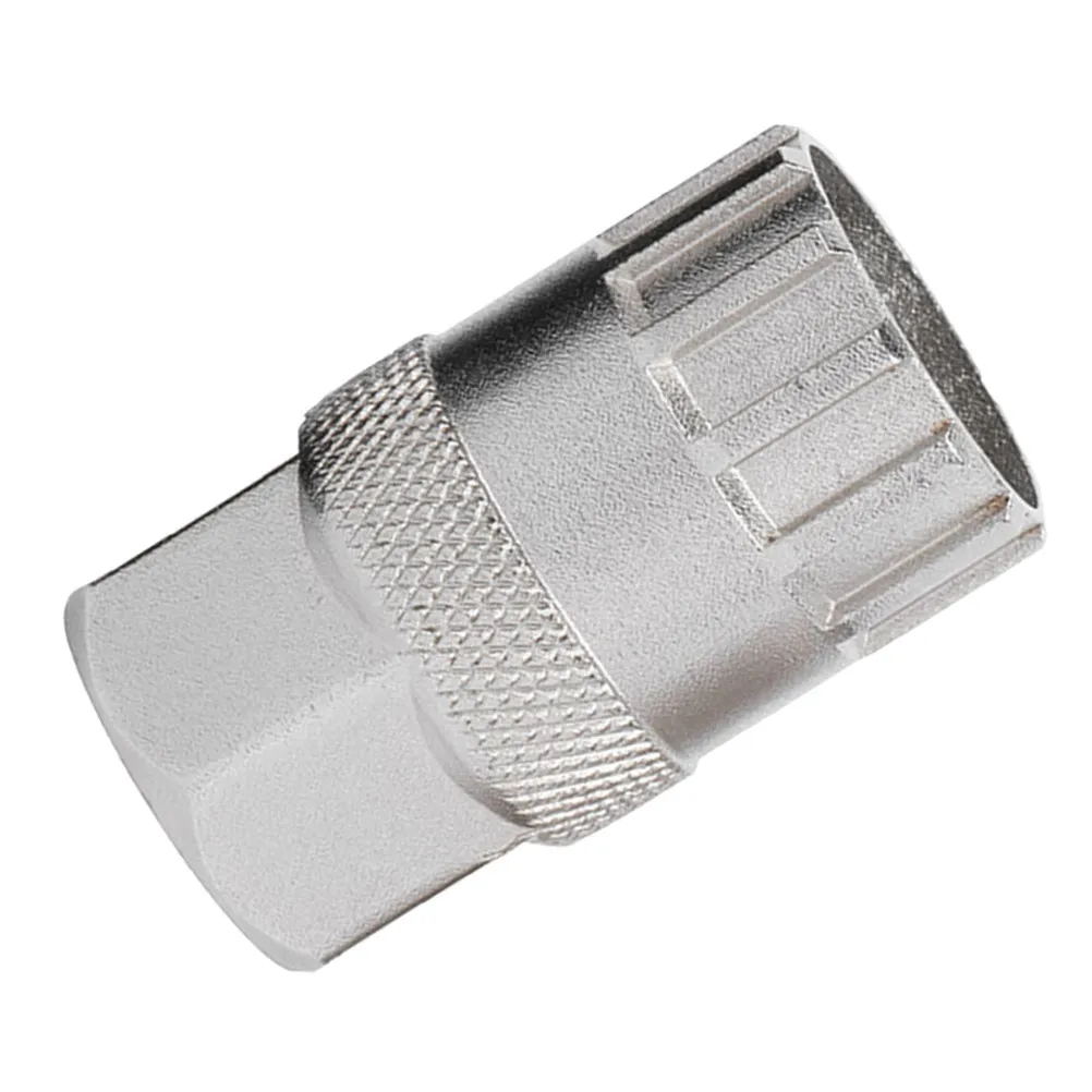 

Bike Freewheel Removal Tool Heavy Duty Nickel Plated Easy Use Cassette Lockring Socket Cycling Repair Tool for Bike Lovers