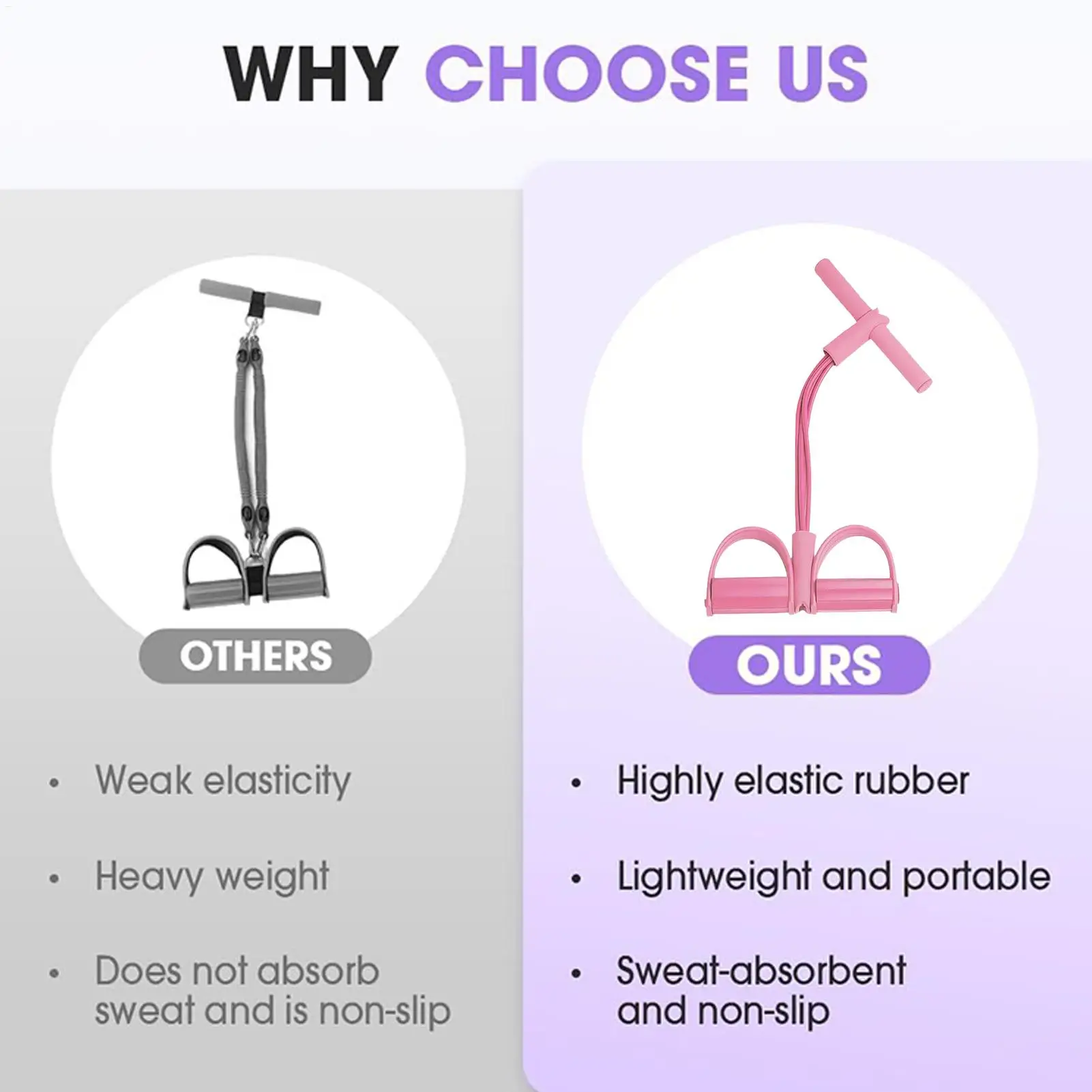 أربعة أنبوب دواسة الموتر متعددة الوظائف أجهزة لياقة بدنية منزلية اليوغا البطن تعزيز شريط مرن حبل التوتر