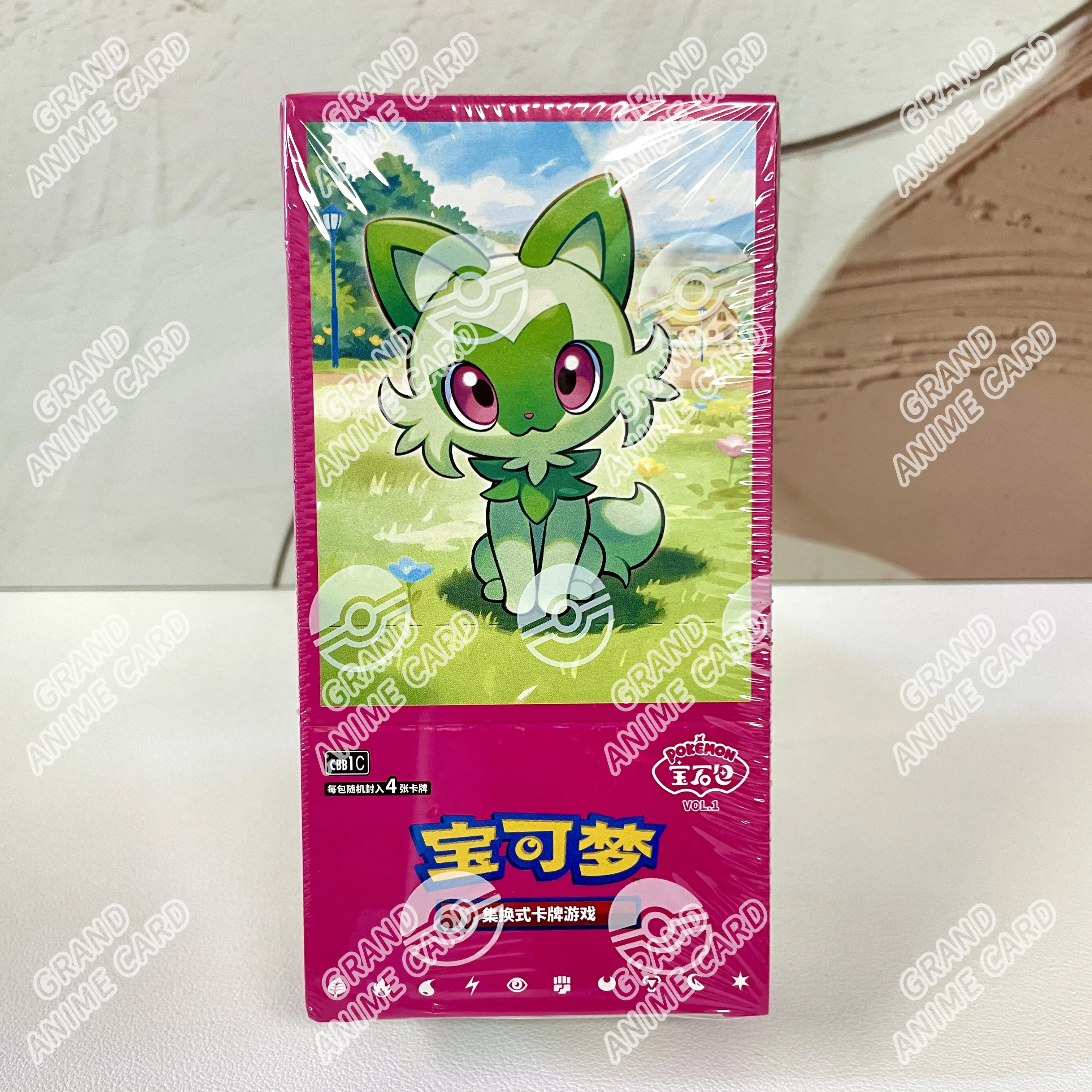 Nieuwe Originele Pokemon Kaart Scarlet & Violet 15.0 CSV67C Trading Ptcg Kaart Verzameld Dunne Doos Chinese Versie Speelgoed Cadeau