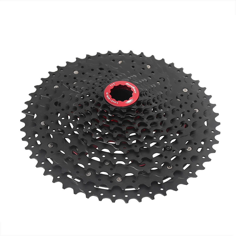 SUNRACE CSMX80 11 Speed MTB Bike Cassette 11-50T 11-51T Black Freewheel for Mountain Bike Orginal Bicycle Parts