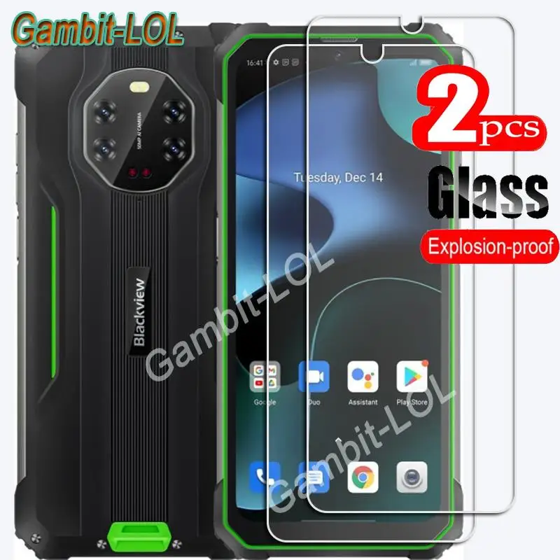 For Blackview BV8800 Tempered Glass Protective On BlackviewBV8800  BV 8800 6.58Inch Screen Protector SmartPhone Cover Film