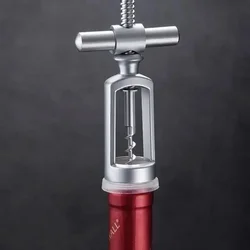 Portable Metal Red Wine Opener Zinc Alloy Corkscrew Cork Puller Remover Champagne Opener Wine Opener Kitchen Tools