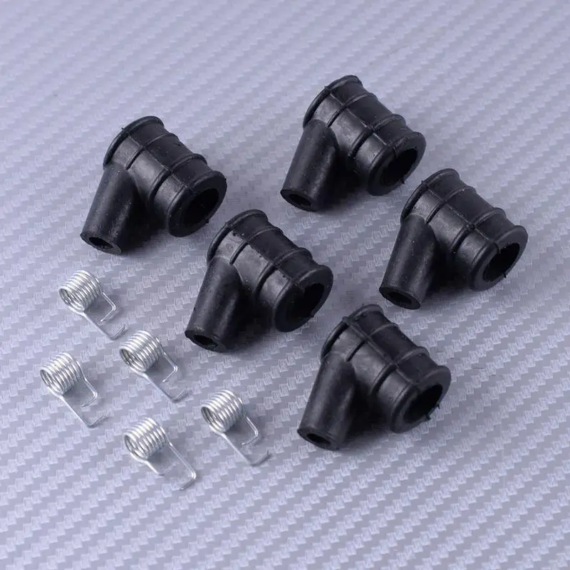 97QD 5 個の点火コイルキャップ & 5 個のスプリング交換品 4500 5200 5800 に適しています