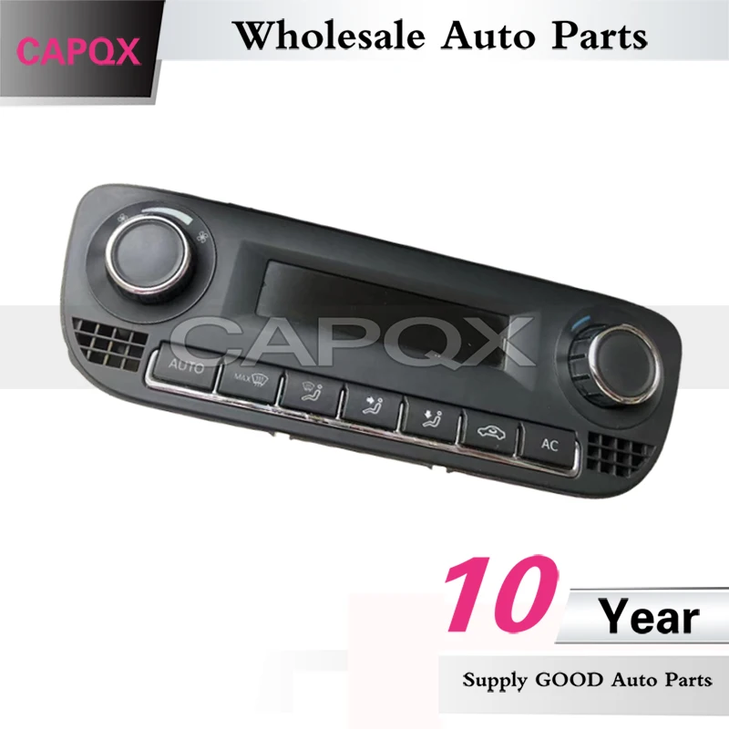 CAPQX (second-hand) Air Condition Switch Panel For Volkswagen Polo 2009-2014 Air Conditioner Control Knob Switch 6R0907044F