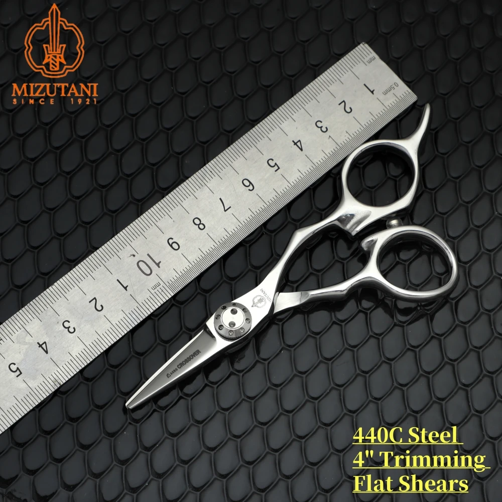 Mizutani Professional hair  Scissors Textured thinning shears  Barber Shop Tools  440C 4-5-5.5-6-6.5inch