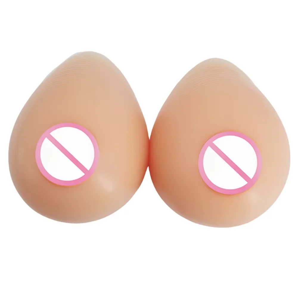 New Silicone Breast Pads Artificial Huge Boobs False Tits For Crossdresser Cosplay Drag Queen Shemale Transgender