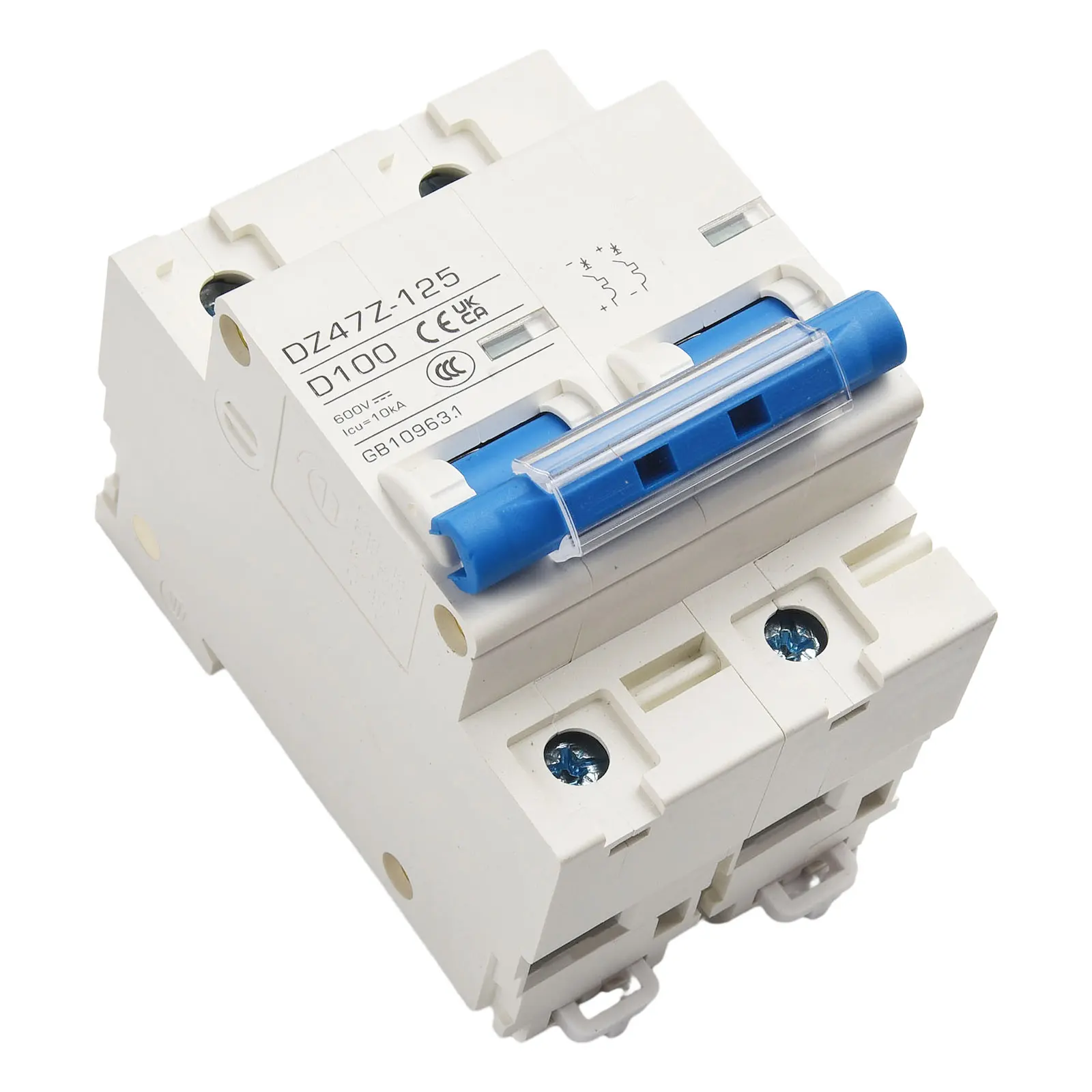 Electronic Product Circuit Breaker Postal Service Transportation 600V 80A Characteristic Curve Solar PV For Solar PV