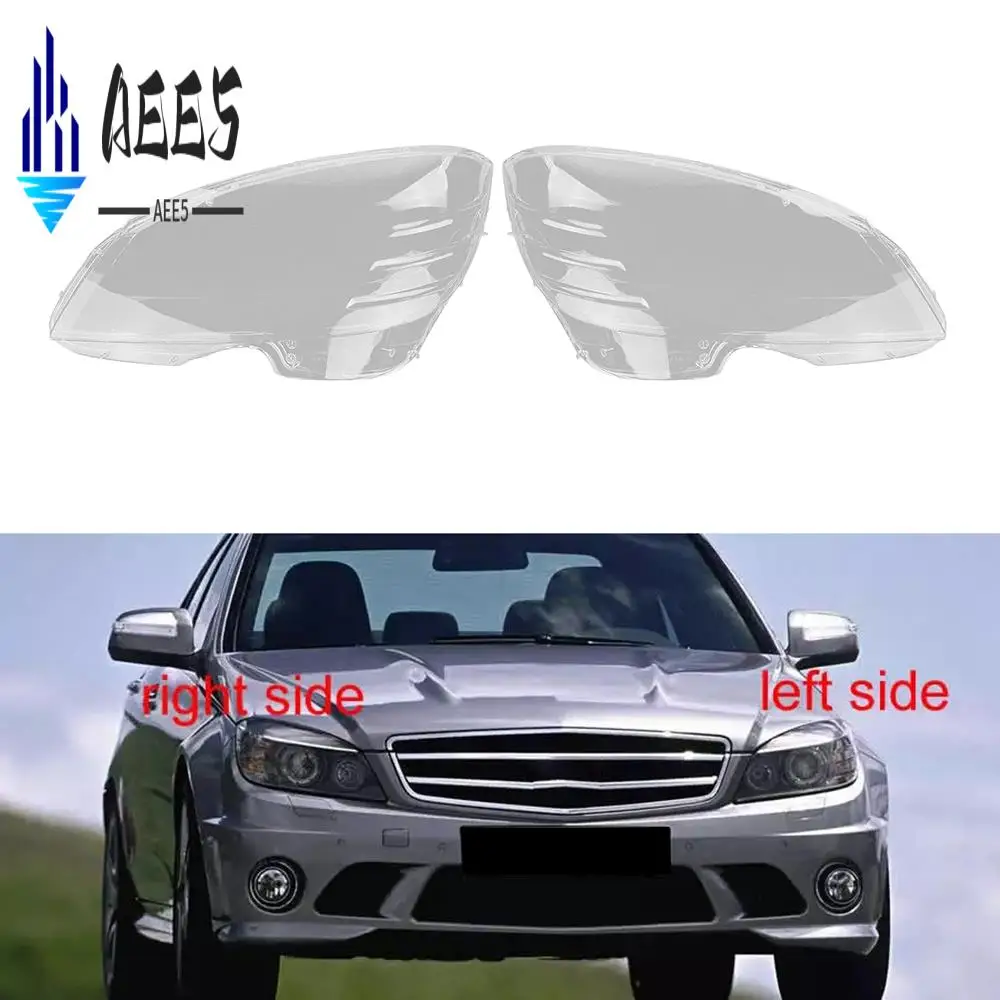 

AEE5-для Benz W204 C180 C200 2008-2010 корпус фары абажур прозрачная крышка объектива крышка фары