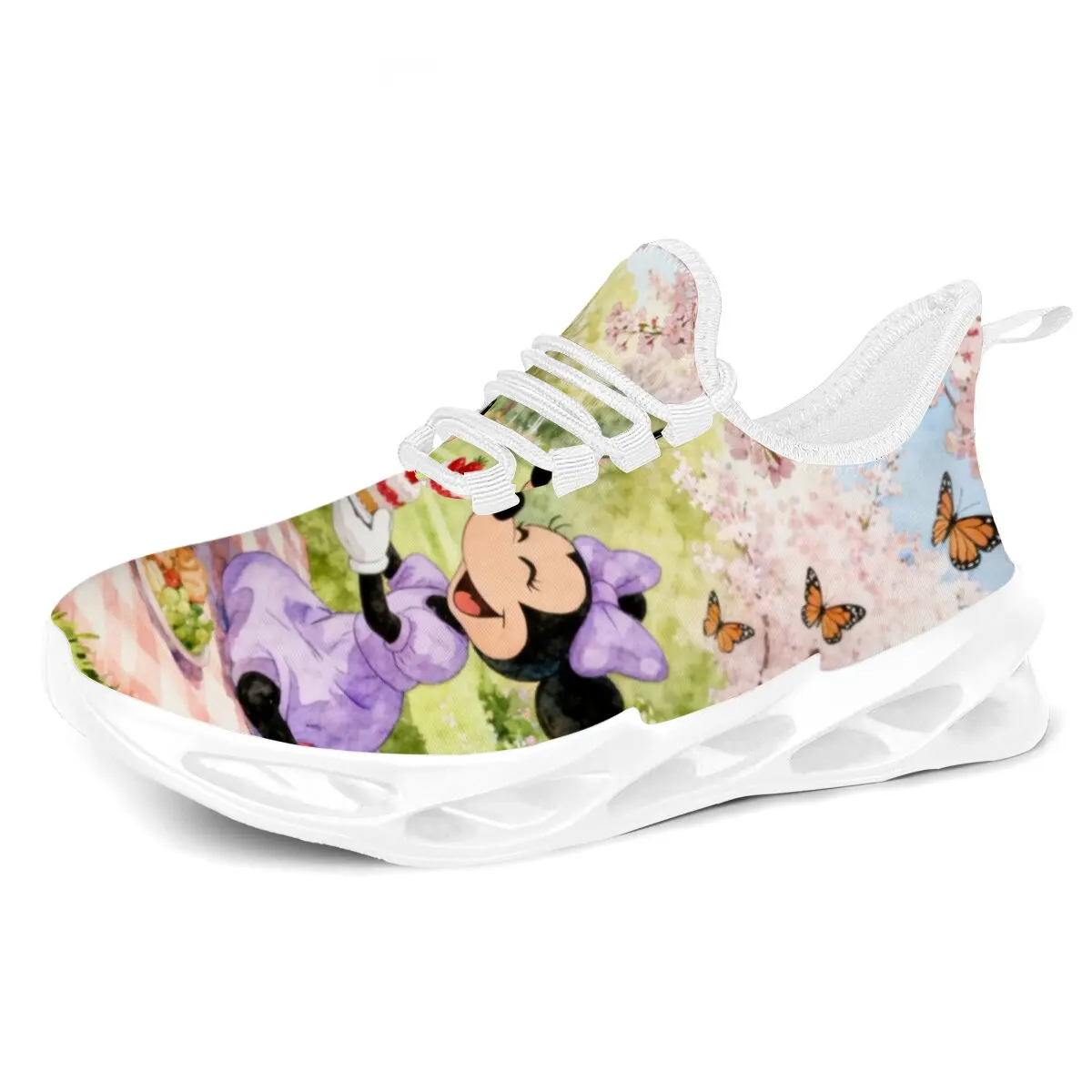 

Кроссовки с Минни Маус, мужские кроссовки, дышащая мужская прогулочная обувь на плоской подошве, тренировочная спортивная спортивная обувь, обувь для маленьких мальчиков