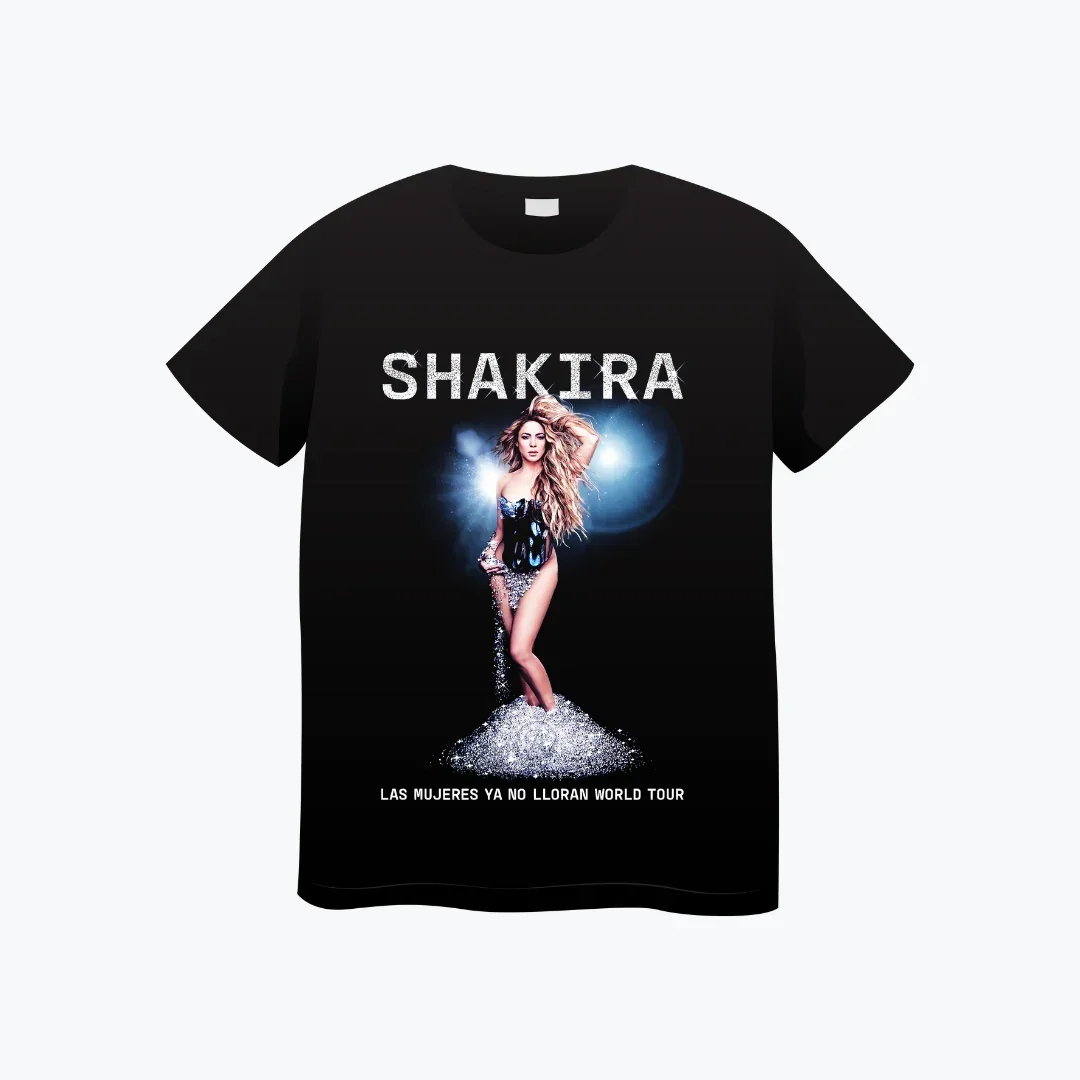 

2025: мужские футболки Shakira Hiphop Y2k, уличные футболки с американским принтом и круглым вырезом, мотоциклетная свободная повседневная футболка унисекс