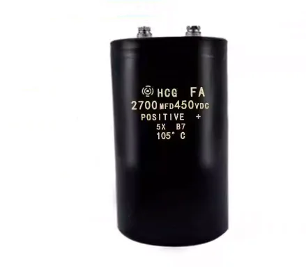 

Inverter Electrolytic Capacitor 450V2700UF 65X105 450V 2700UF Screw Type