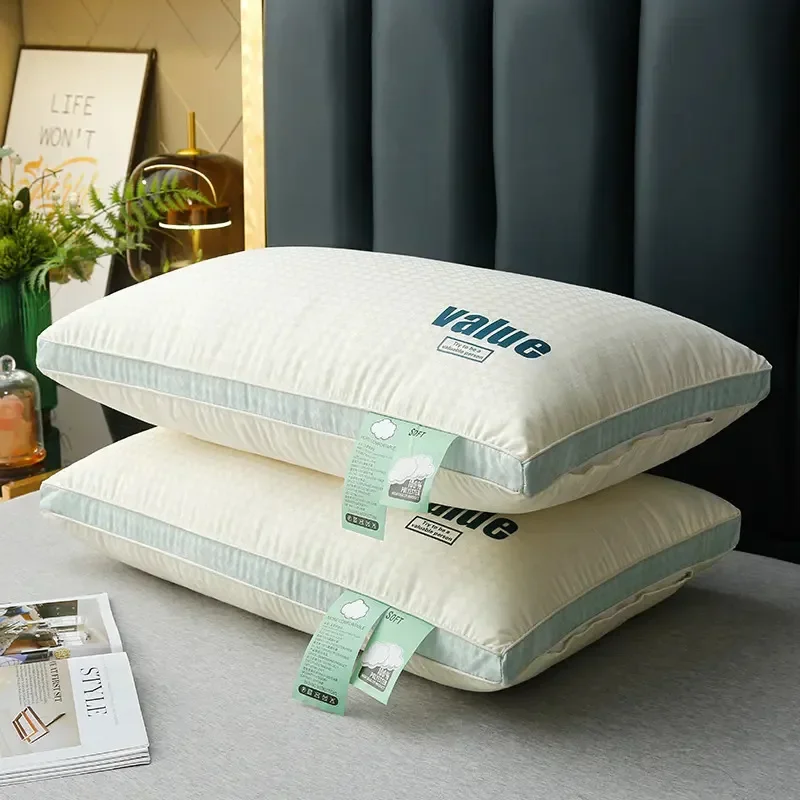 Five-star Hotel Dedicated To Support Cervical Vertebra Sleep Pillow Core Single Home Adult Sleep Pillow 1 Pcs