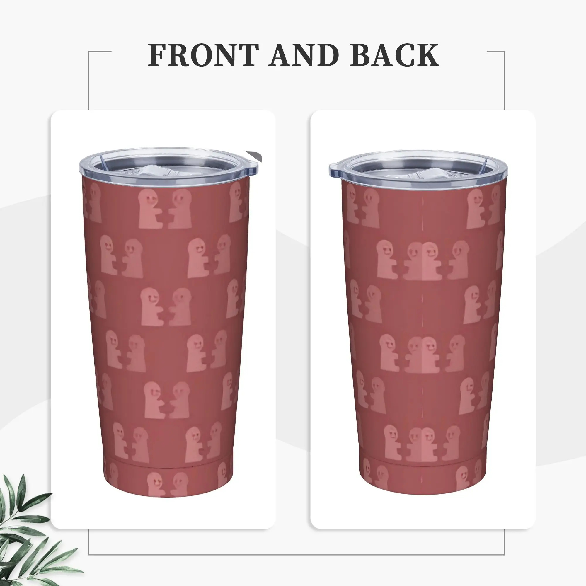 Tomodachi Life Video Game 2026 Insulated Tumbler with Straws  Stainless Steel Thermal Mug Outdoor Portable Car Bottle Cup, 20oz