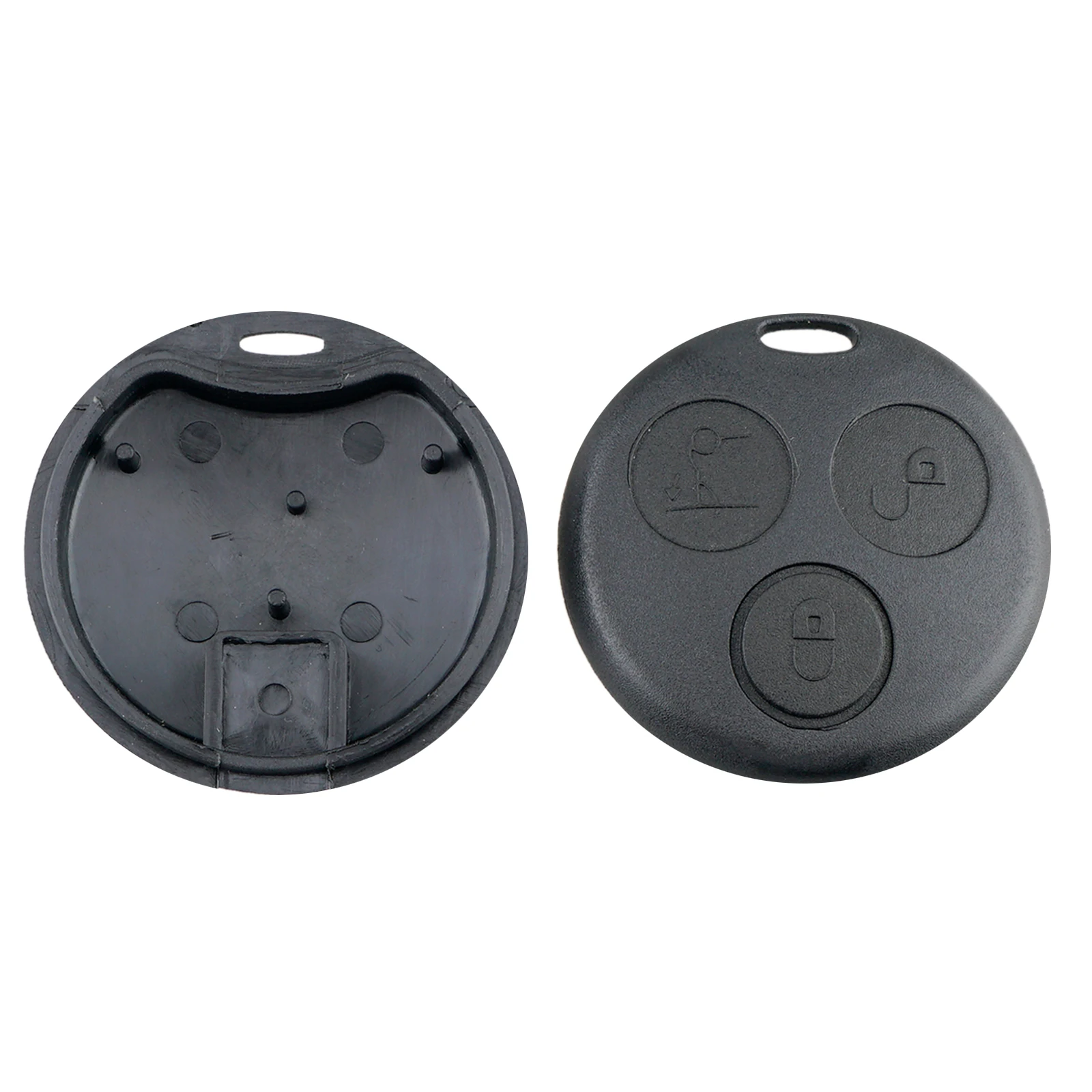 Remote Car Key Shell Fob Chain Cover Case Protector For Smart Fortwo Forfour City Cabrio Coupe Roadster