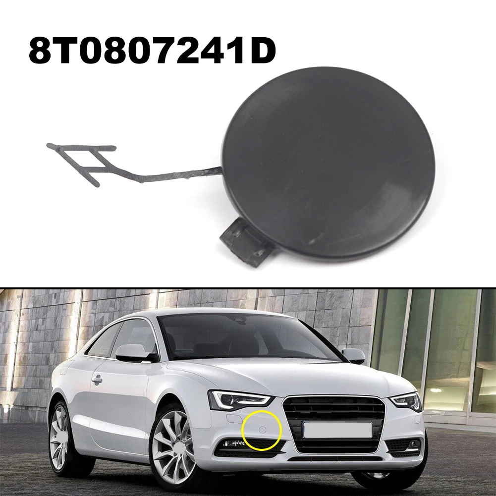 

Sale Newest For A5 2013-2016 Front Bumper Tow Hook Eye Cover OEM Part Number 8T0807241C 8T0807241D Car Accessories