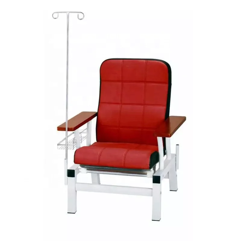 Hongan medical furniture Adjustable Hospital Clinical manual dialysis reclining iv infusion Transfusion chair for Patient