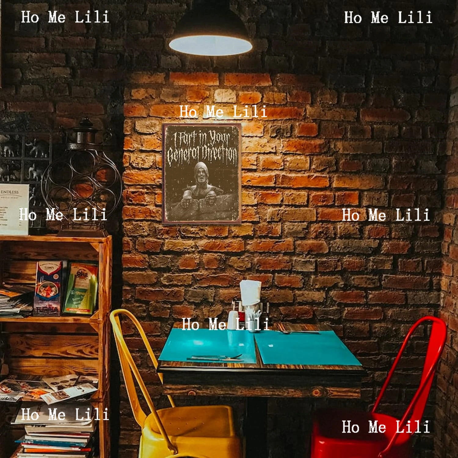 Monty Python I Fart In Your General Direction жестяной знак Ностальгический винтажный Металлический Настенный декор