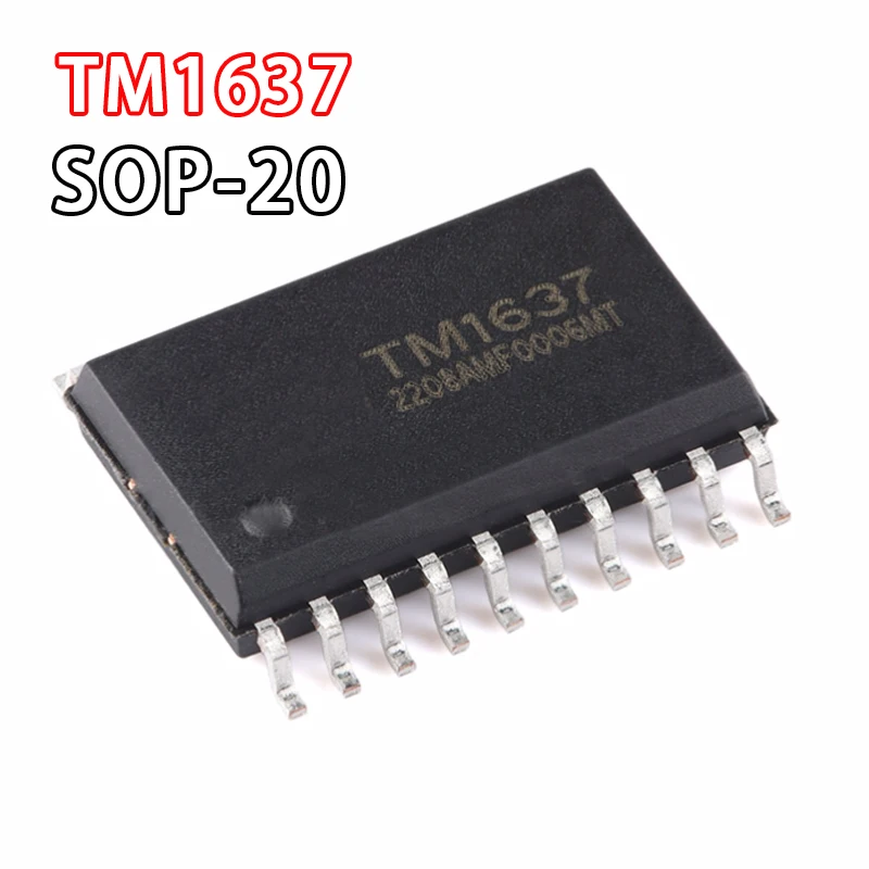 5PCS TM1637 SOP20  Plastic protective casing