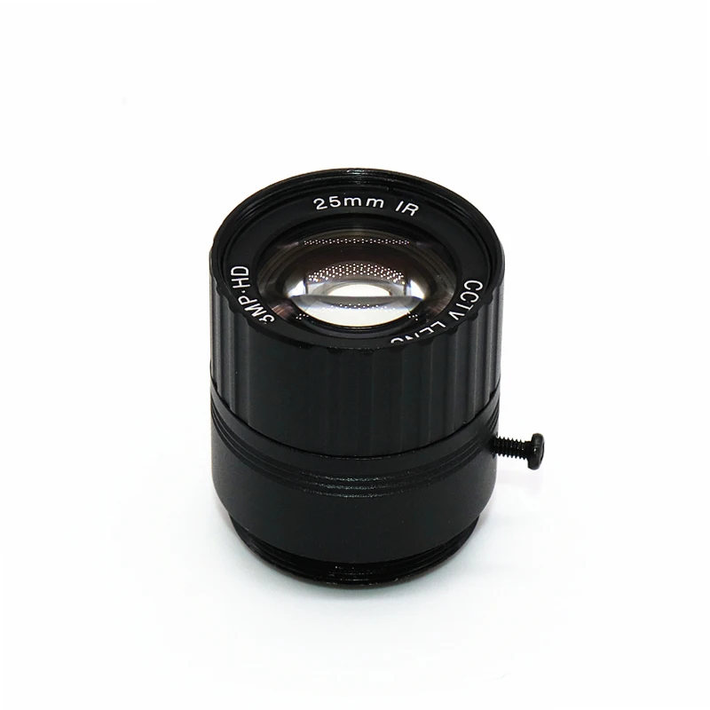 HD 3 million pixels, 25mm fixed aperture, CS mount prime lens, 1/2